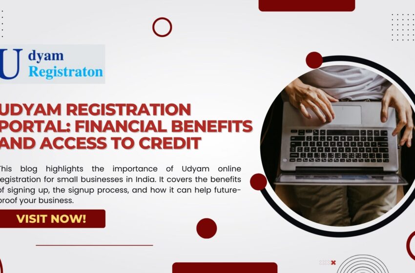  Udyam Registration Portal: Financial Benefits and Access to Credit