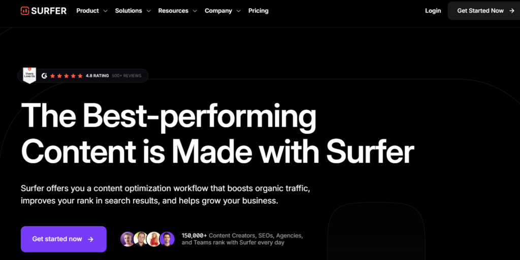 Surfer Home Page 